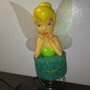 Tinkerbell nightlight lamp. Plug in electrical lamp.